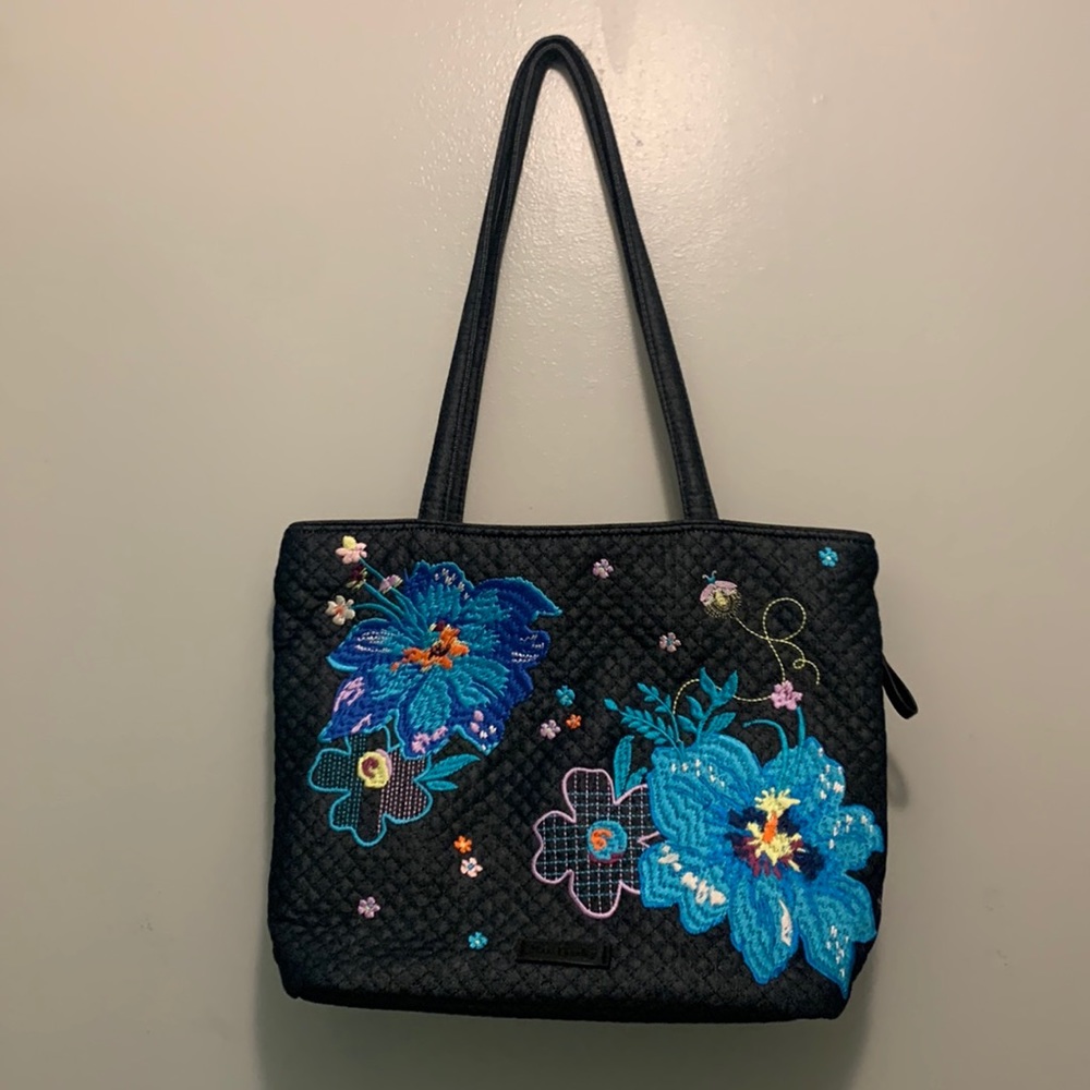 Vera Bradley Denim Firefly Shoulder Bag. ✨